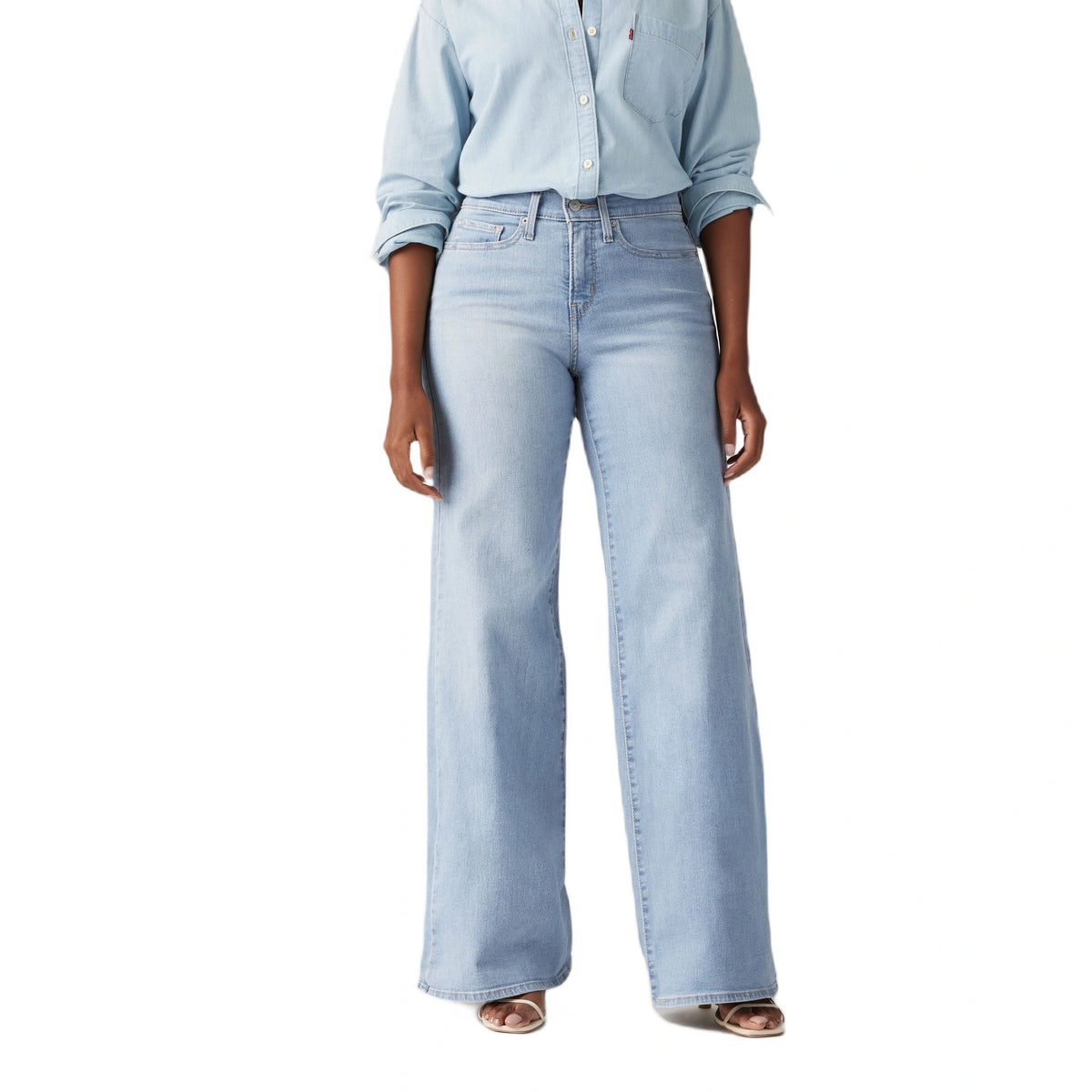 318 Shaping Wide Leg Jeans