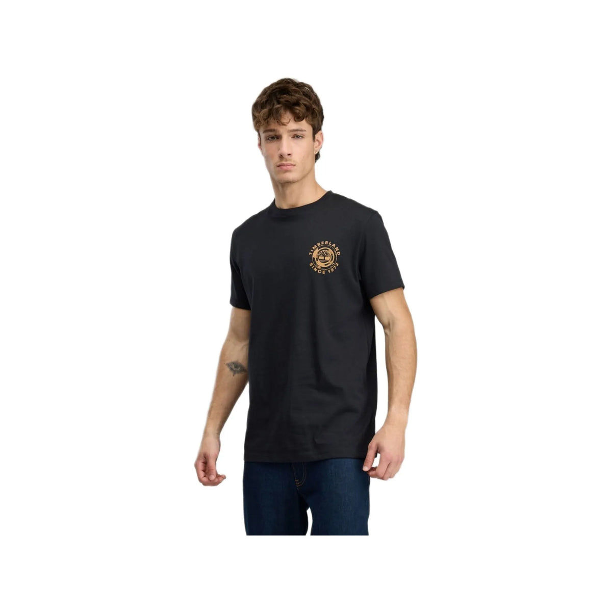 Rugged Logo Texture Ss Tee