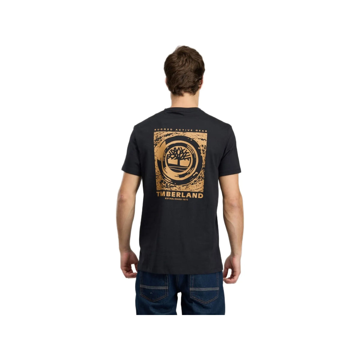 Rugged Logo Texture Ss Tee