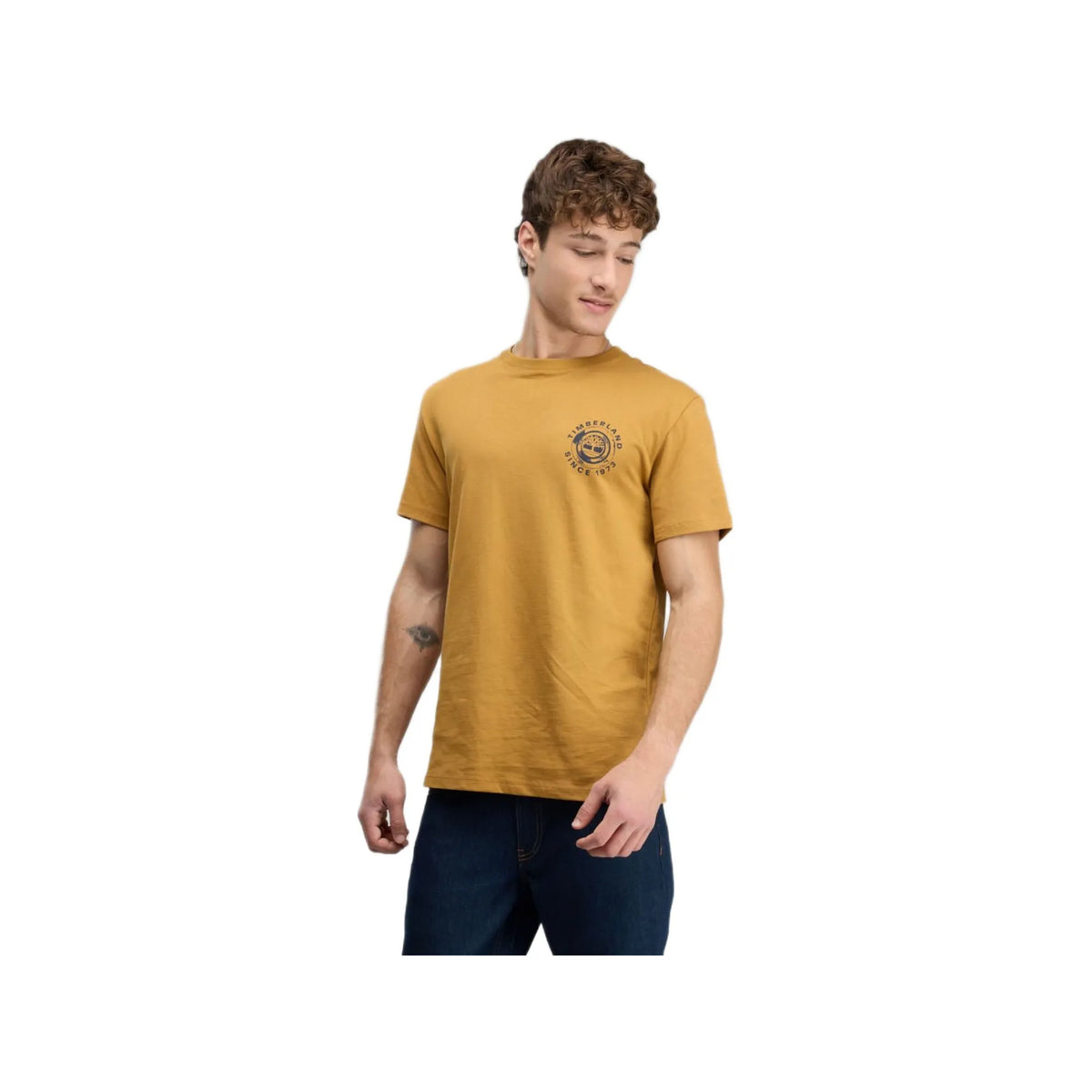 Rugged Logo Texture Ss Tee