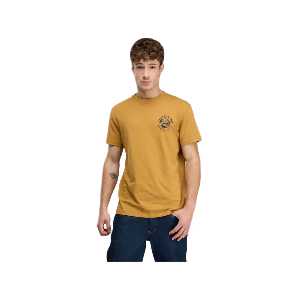 Rugged Logo Texture Ss Tee