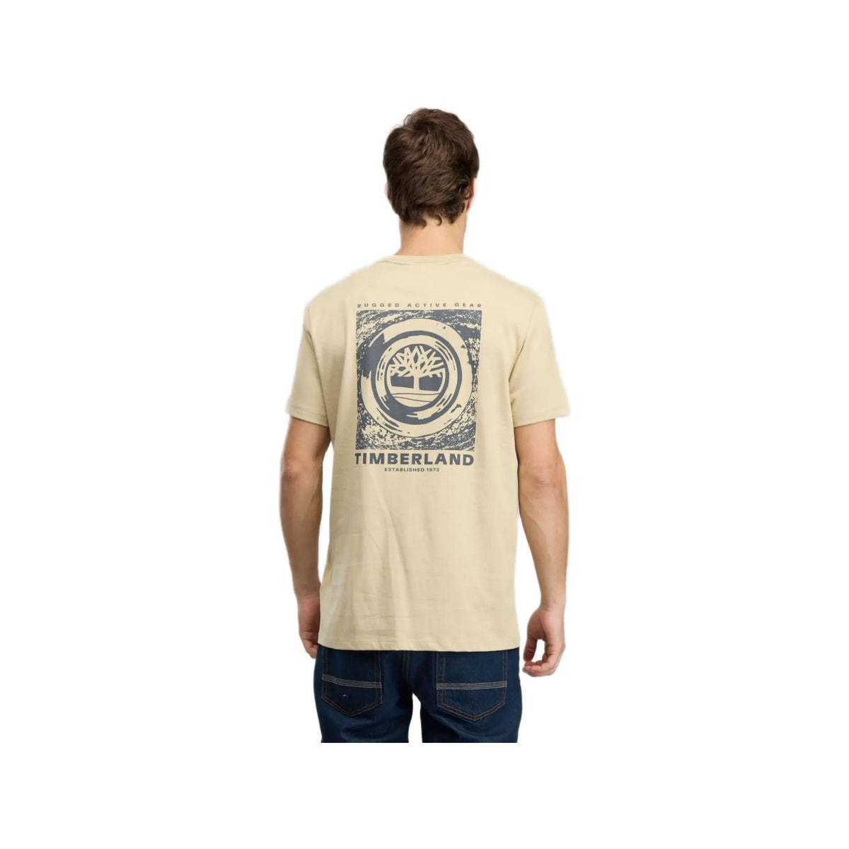 Rugged Logo Texture Ss Tee