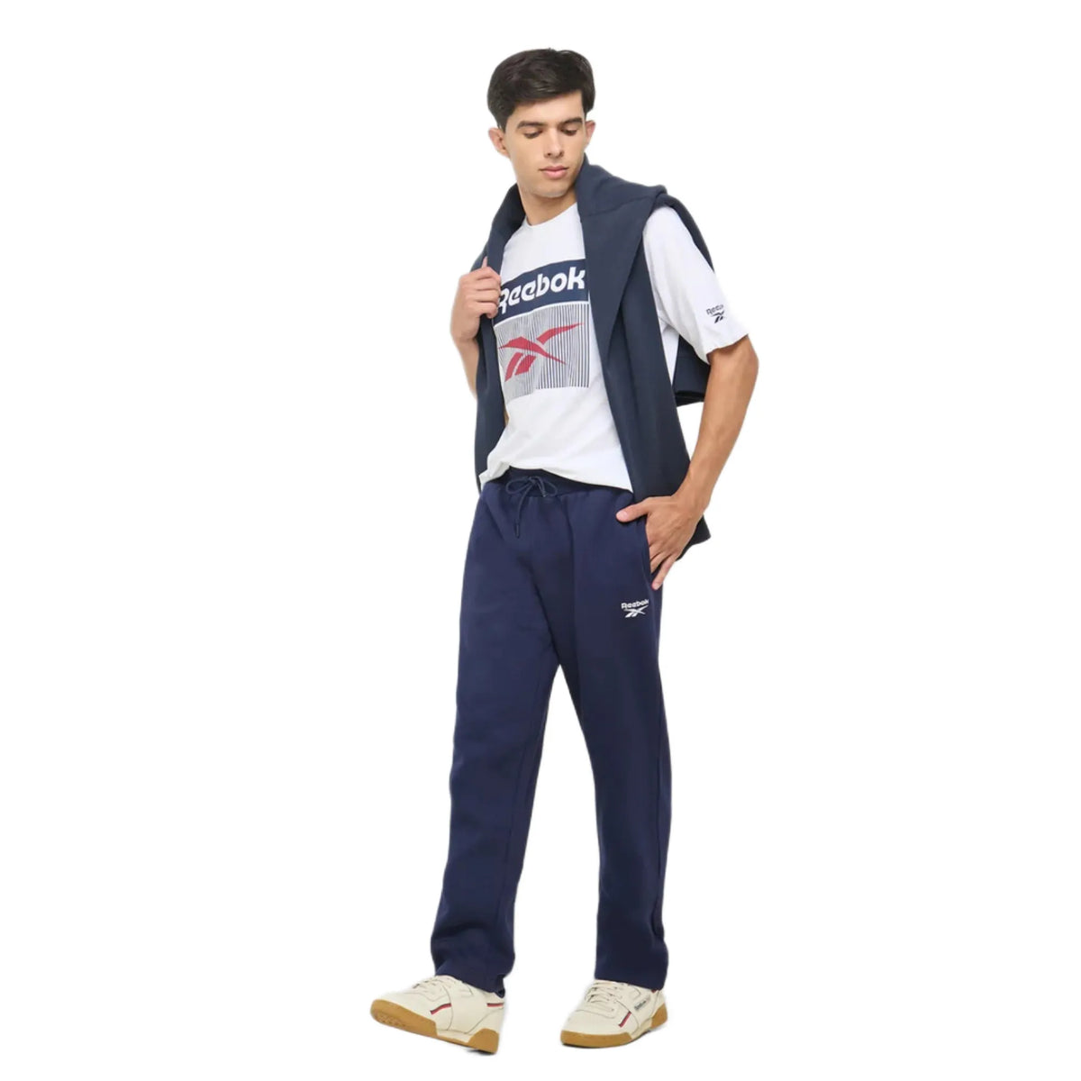 Luther Small Logo Open Hem Pant