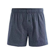 100% Cotton Boxer Shorts With Small Checks