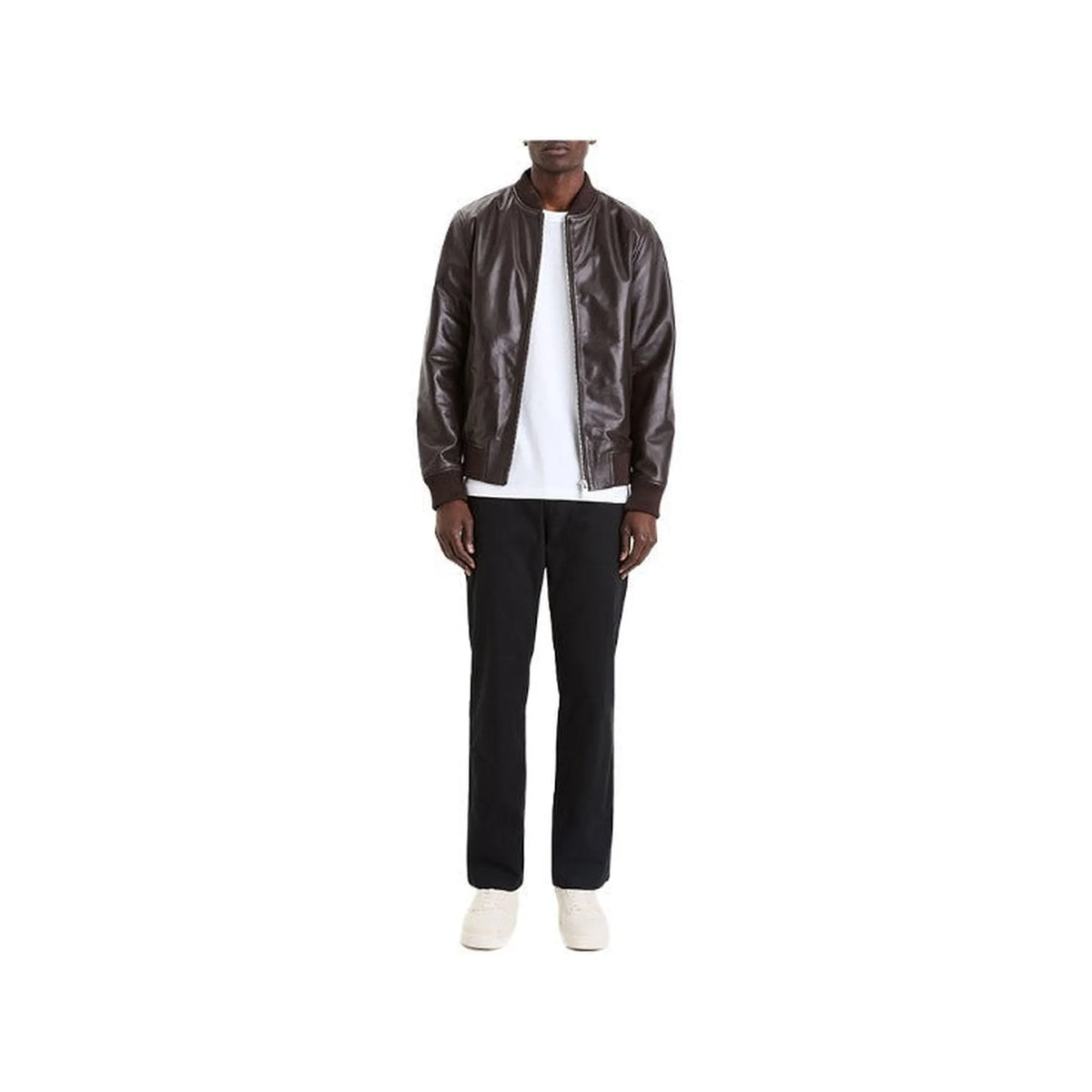 Straight Chino Pants In Stretch Cotton