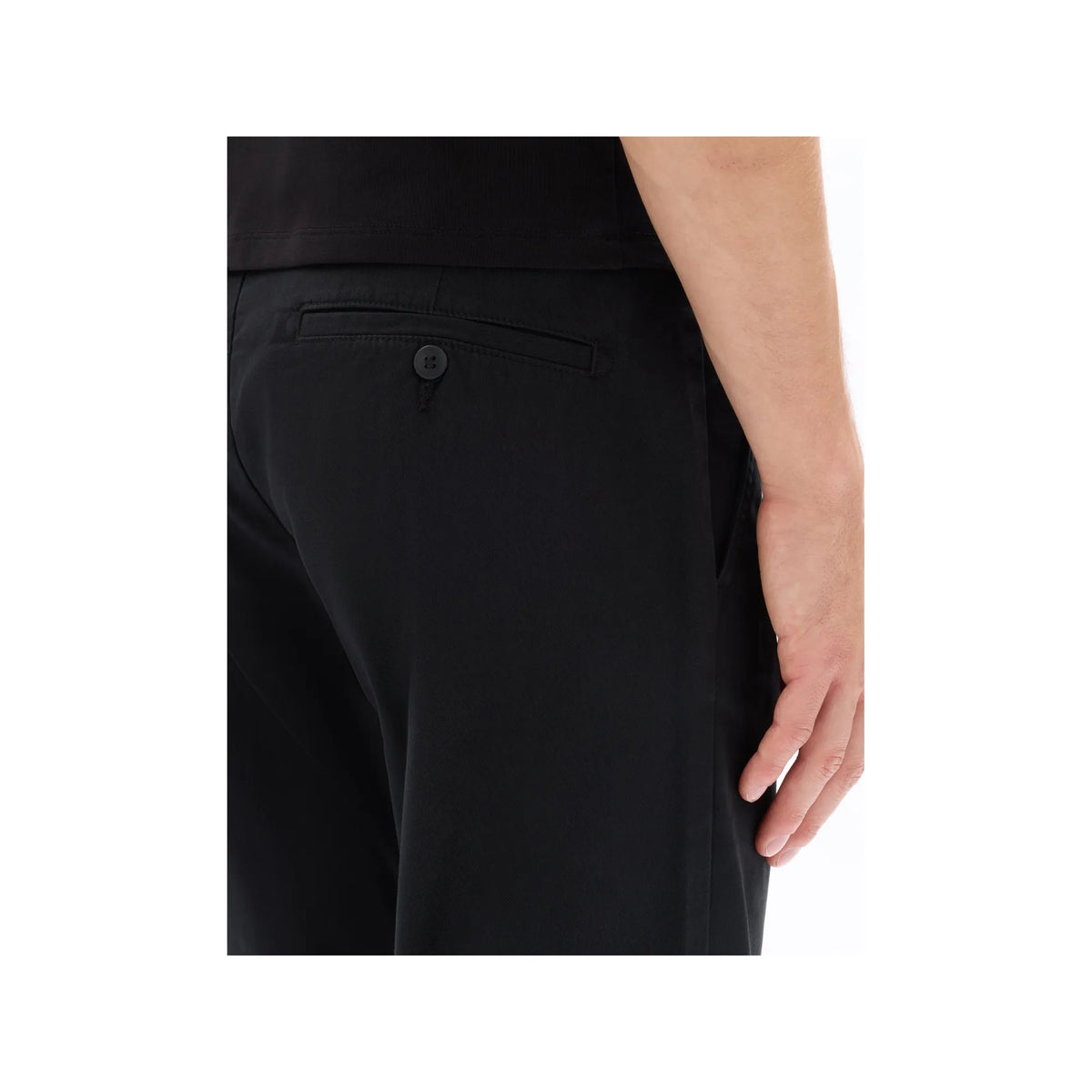 Slim-Fit Chino Trousers In Stretch Cotton, Standard Length