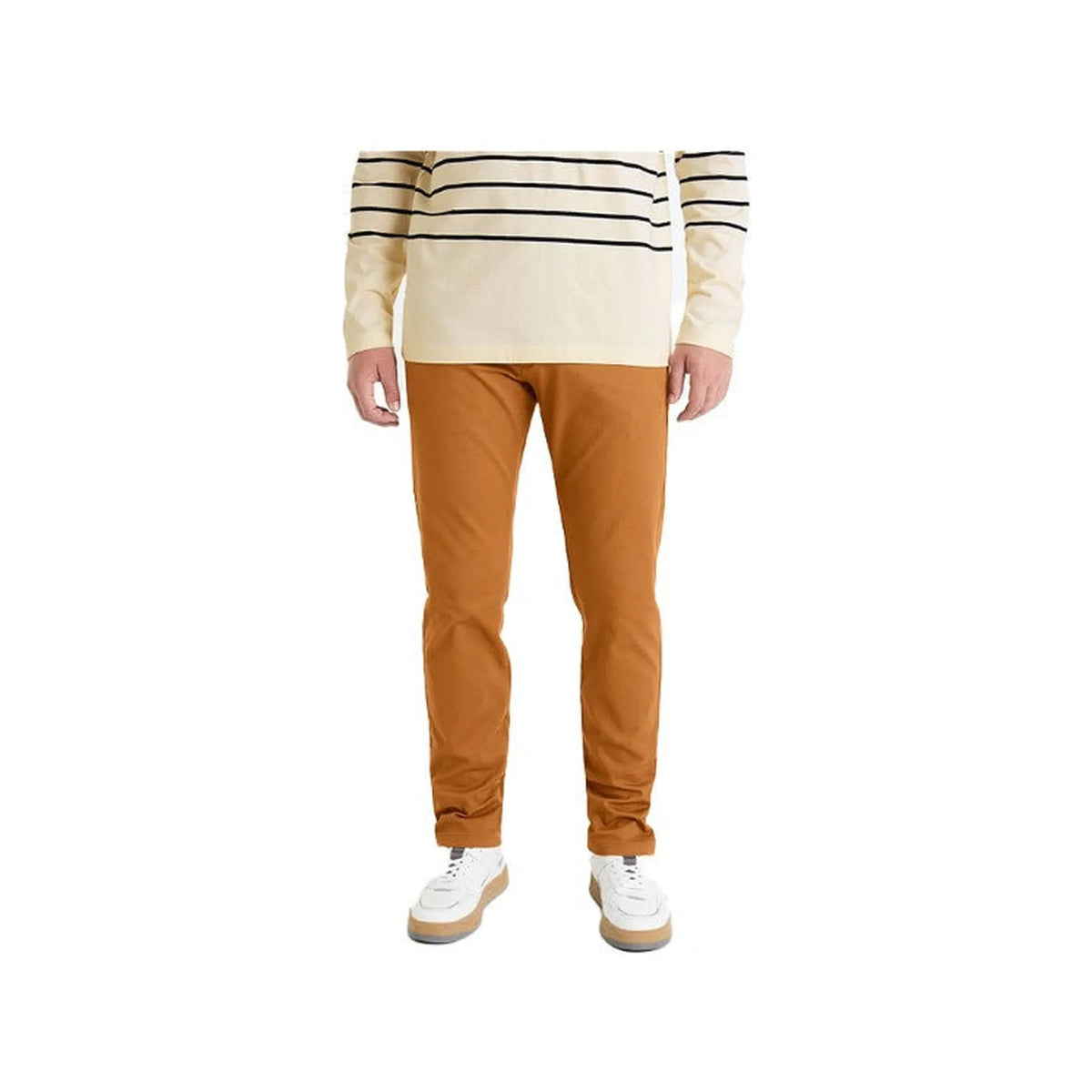 Slim Chino Pants In Stretch Cotton
