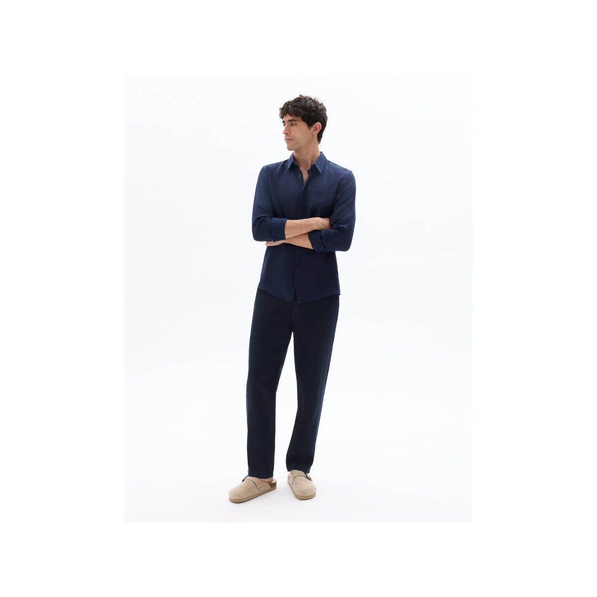 Regular Fit 100% Linen Shirt