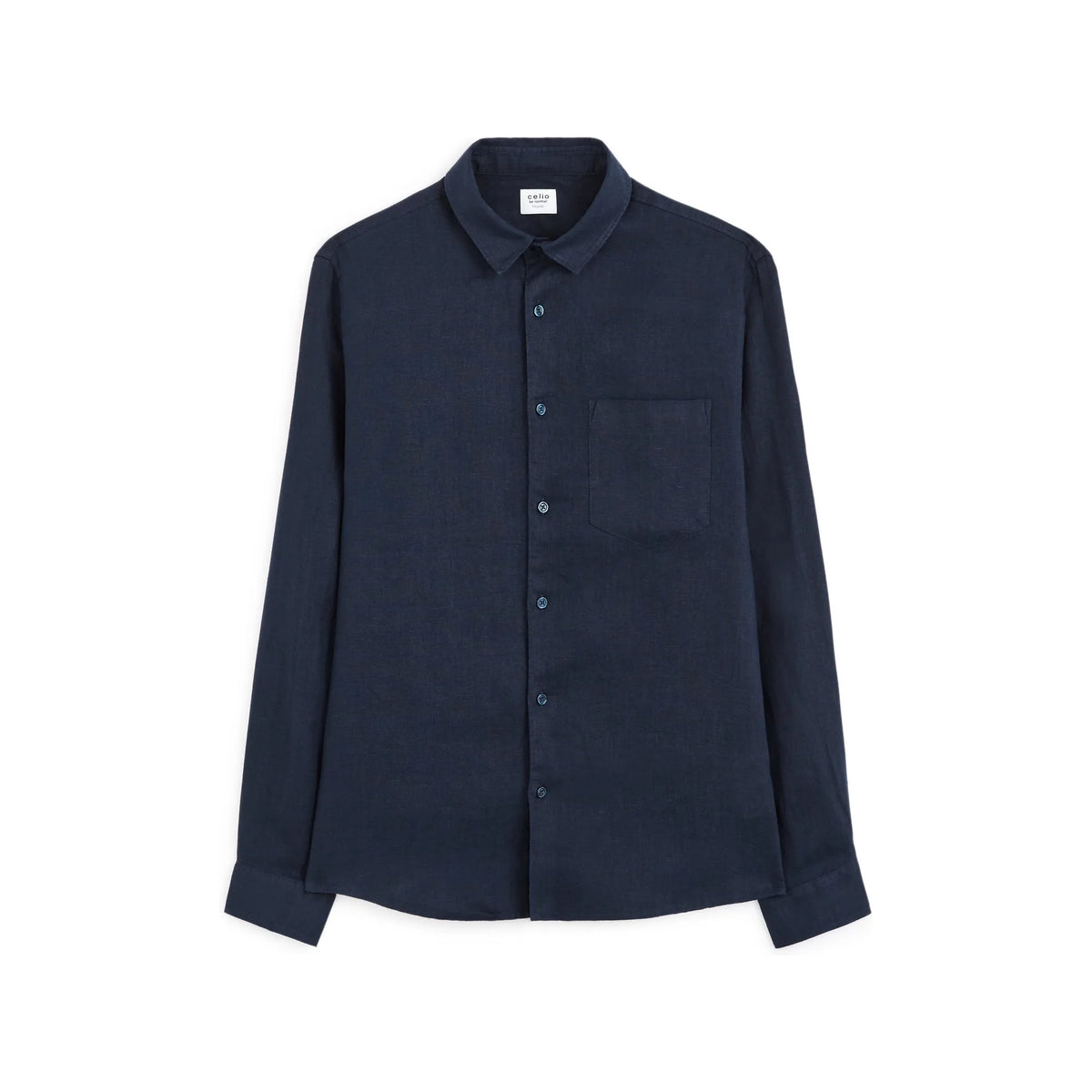 Regular Fit 100% Linen Shirt