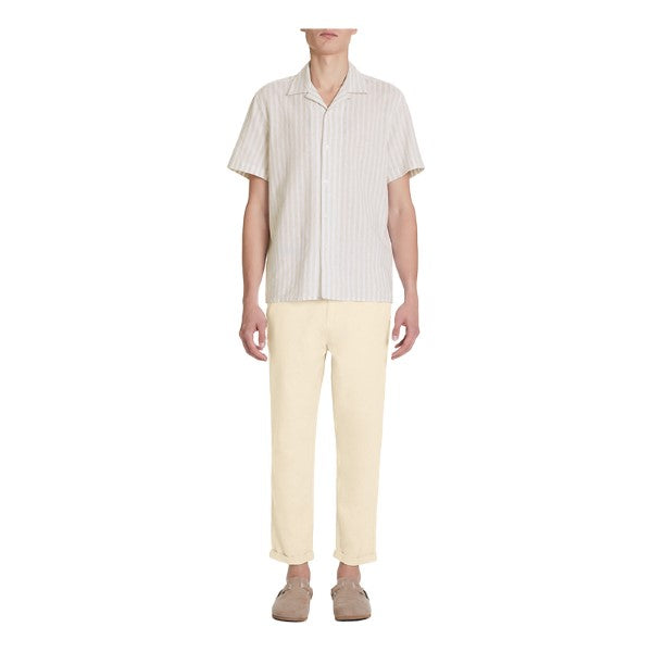 CELIO Linen And Cotton Straight Pants
