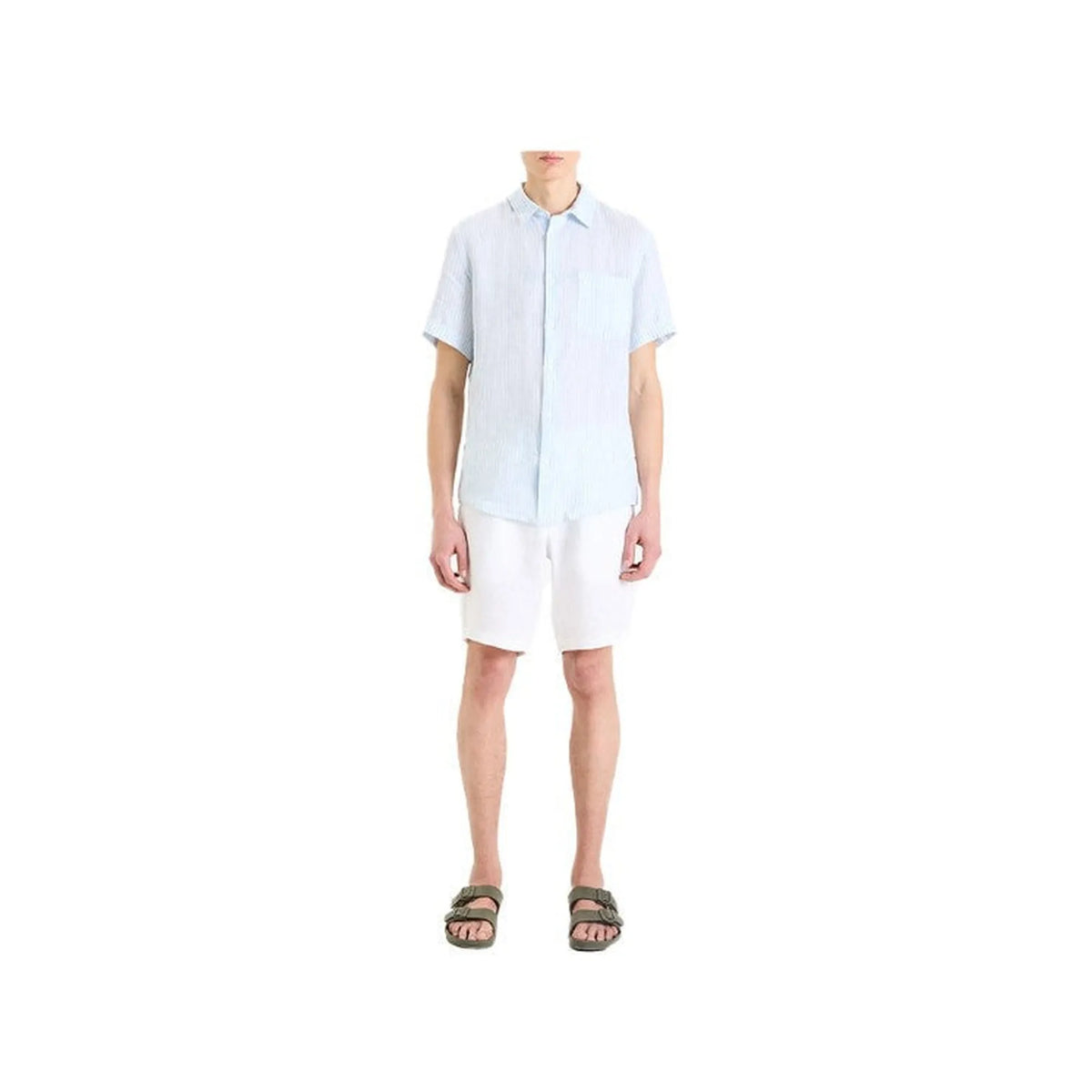 100% Linen Bermuda Shorts