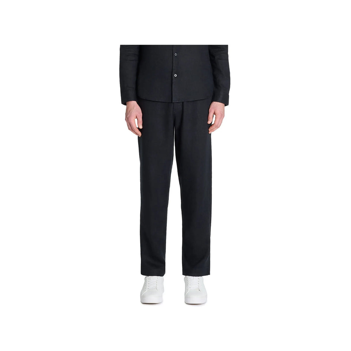 100% Linen Straight Pants