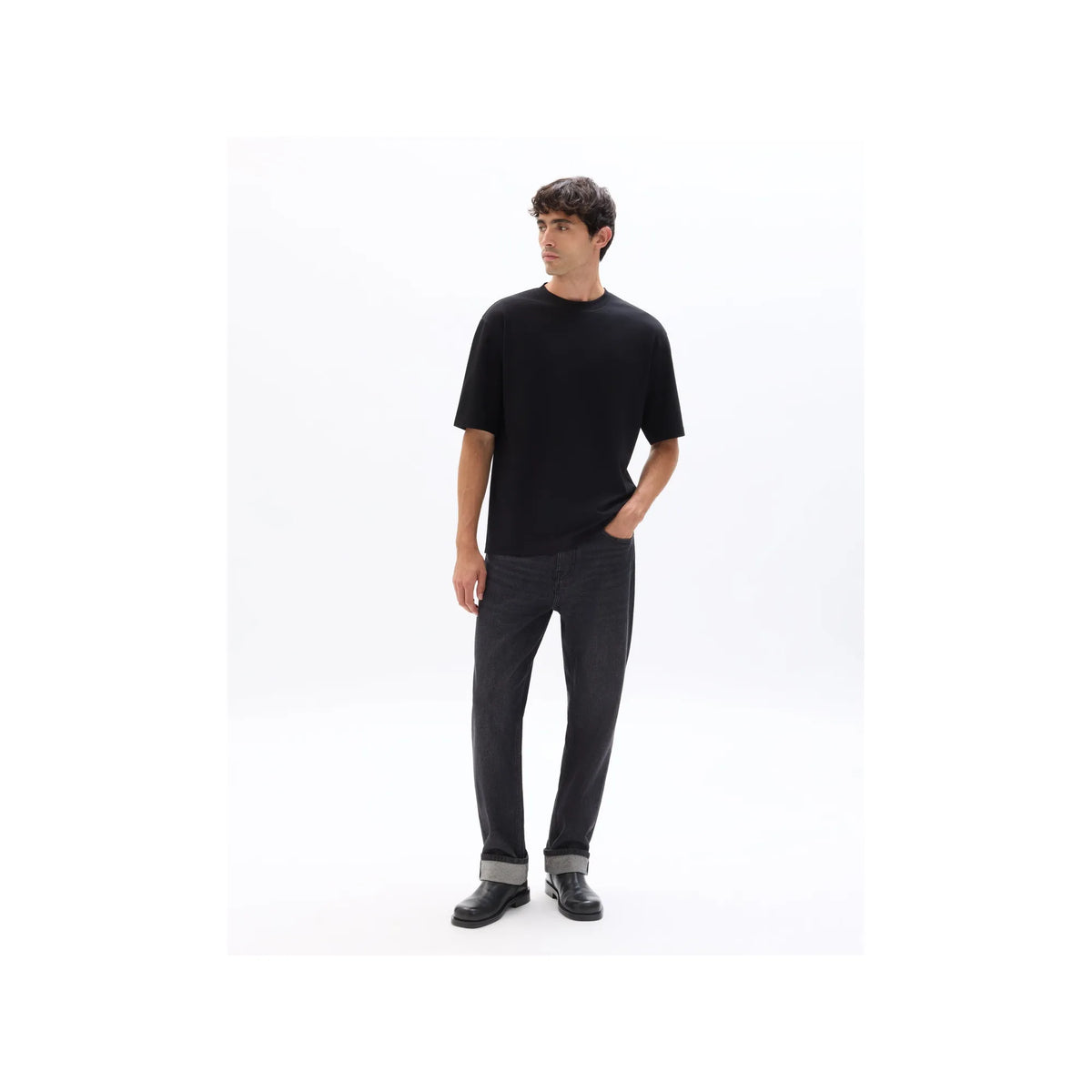 Oversized Round Neck T-Shirt
