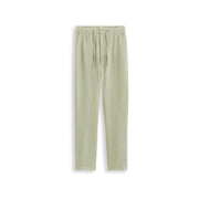 Straight-Leg Trousers, 100% Linen