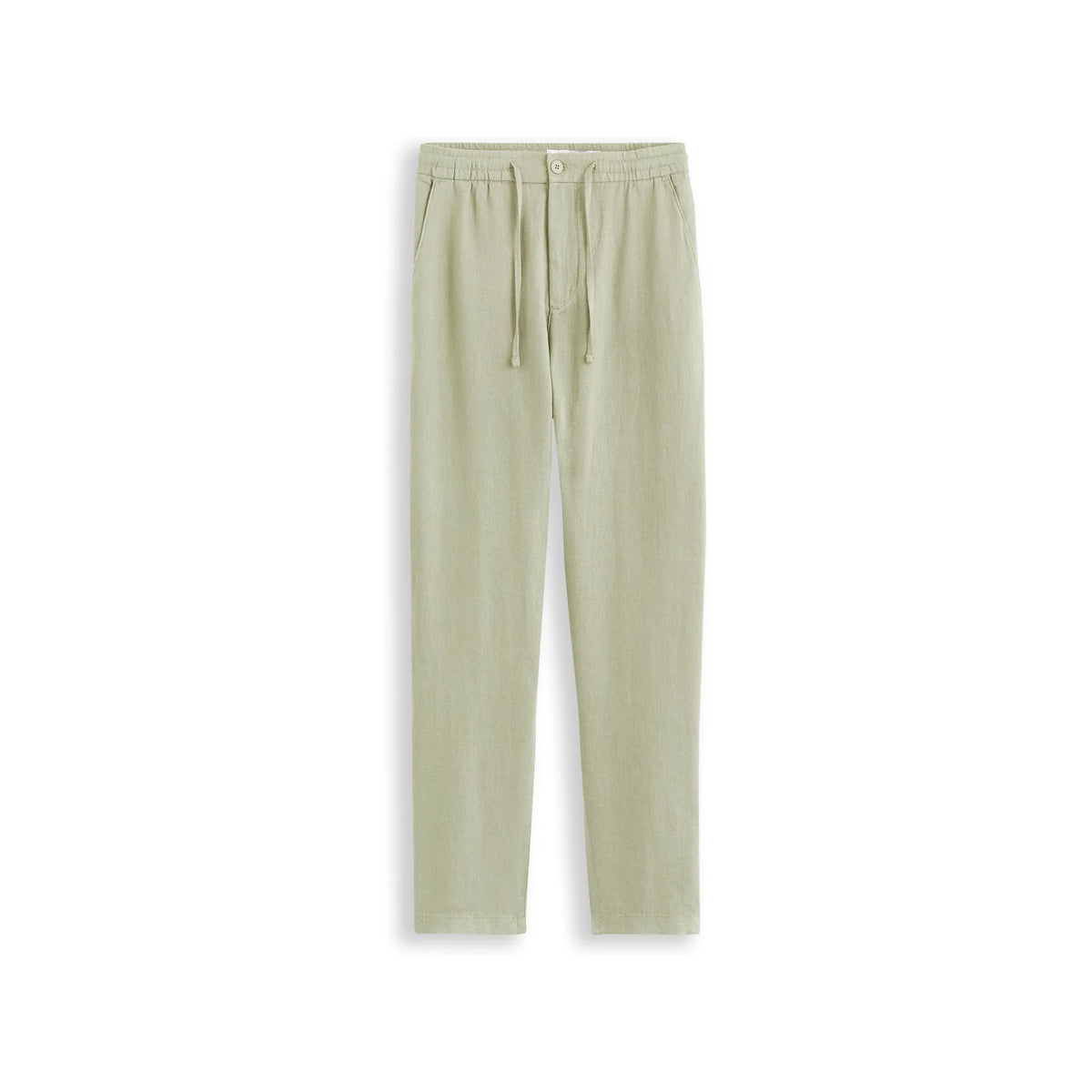 Straight-Leg Trousers, 100% Linen