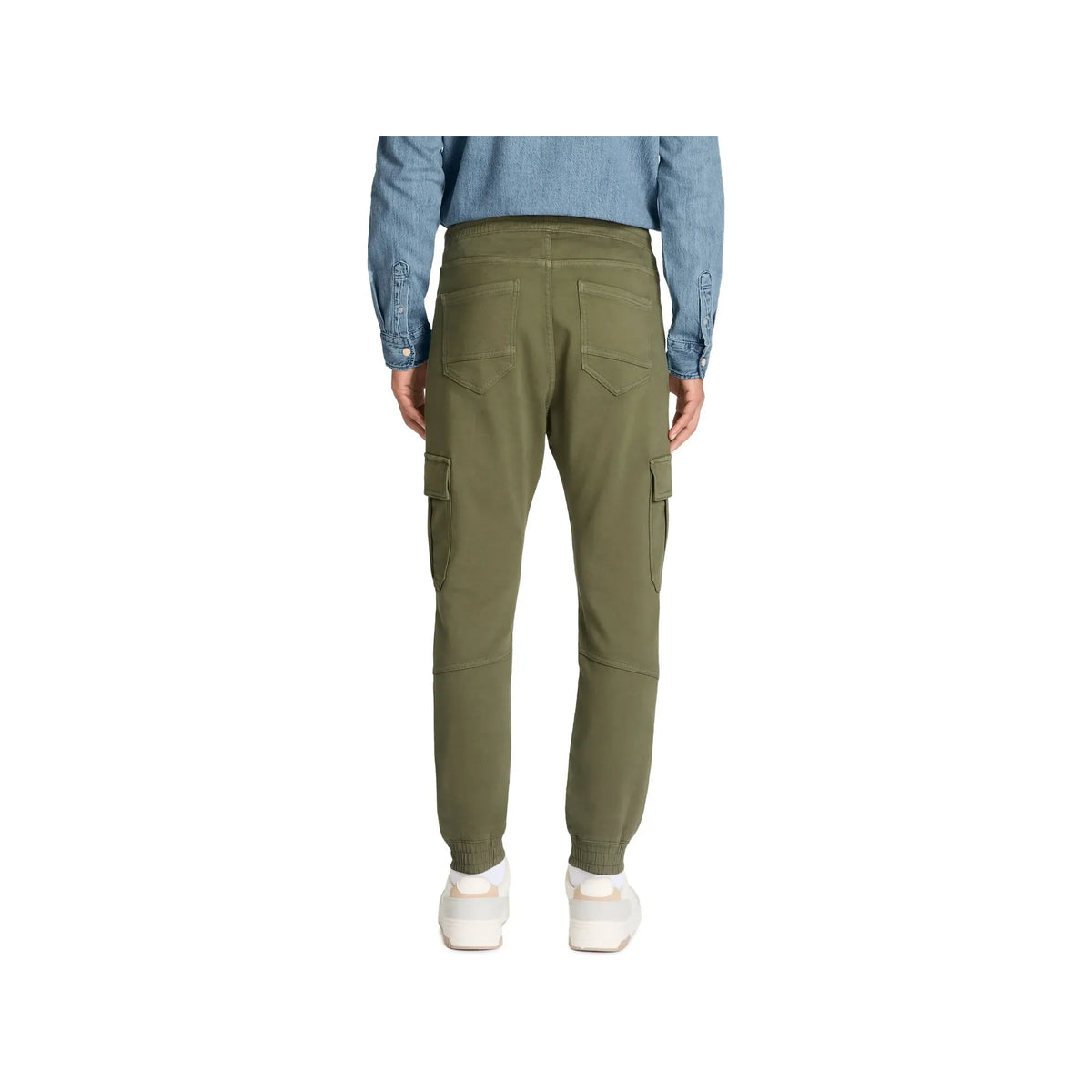 Slim Fit Stretch Cotton Cargo Pants