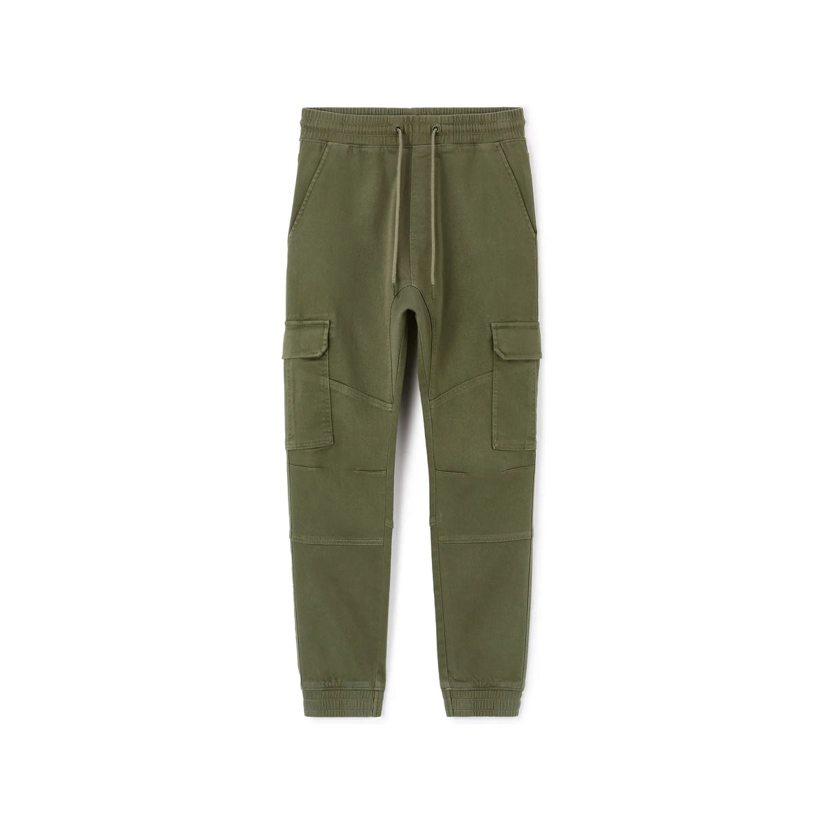 Slim Fit Stretch Cotton Cargo Pants