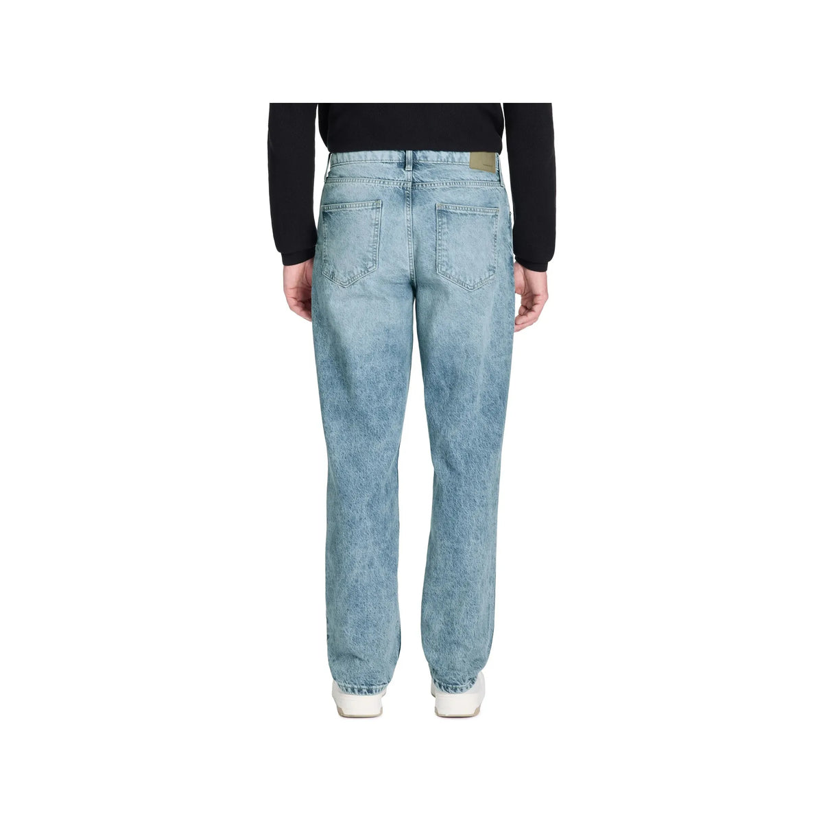 Loose Jeans 100% Cotton - Light Blue