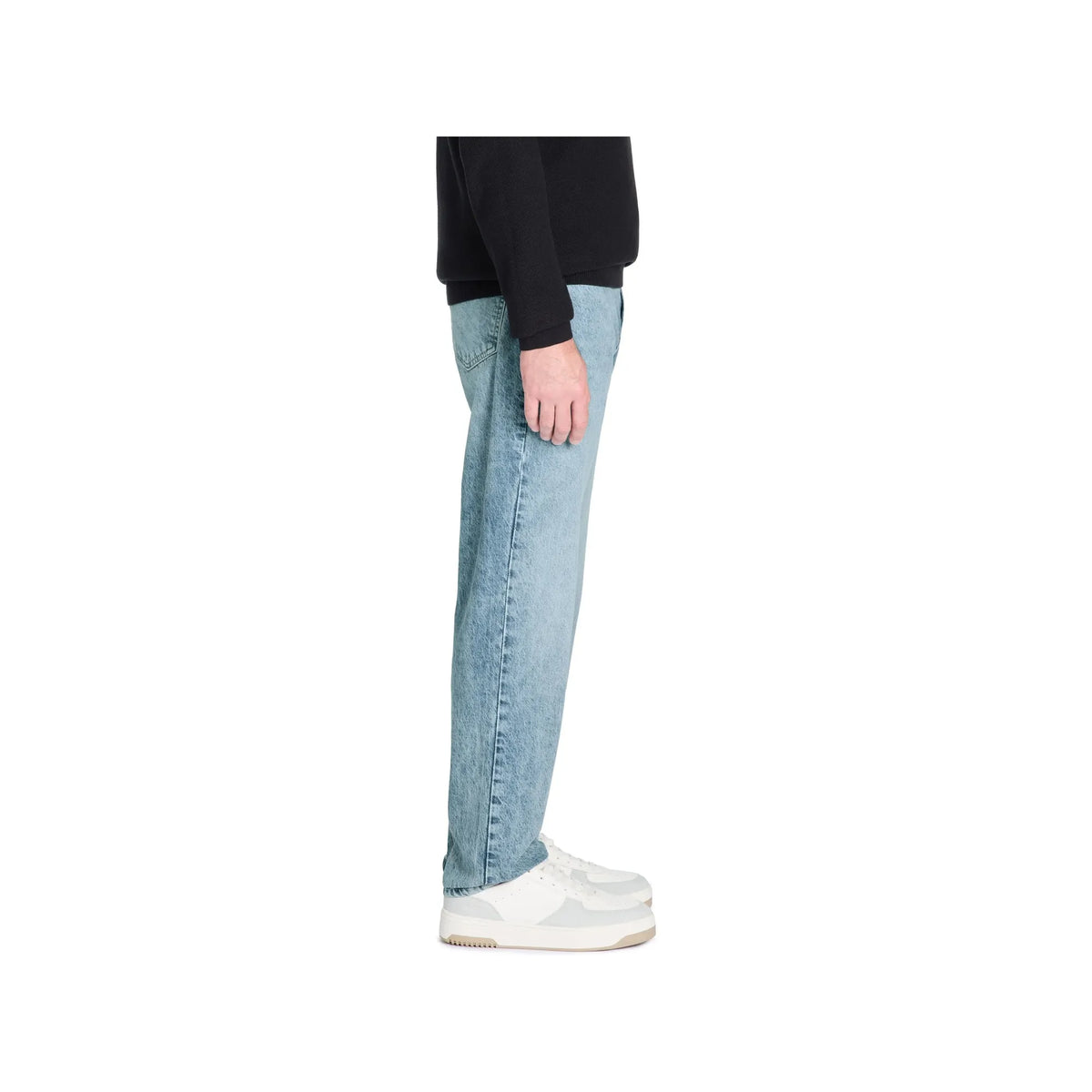 Loose Jeans 100% Cotton - Light Blue