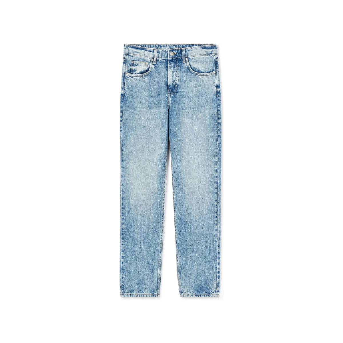 Loose Jeans 100% Cotton - Light Blue
