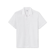 Regular Linen And Cotton Shirt - White