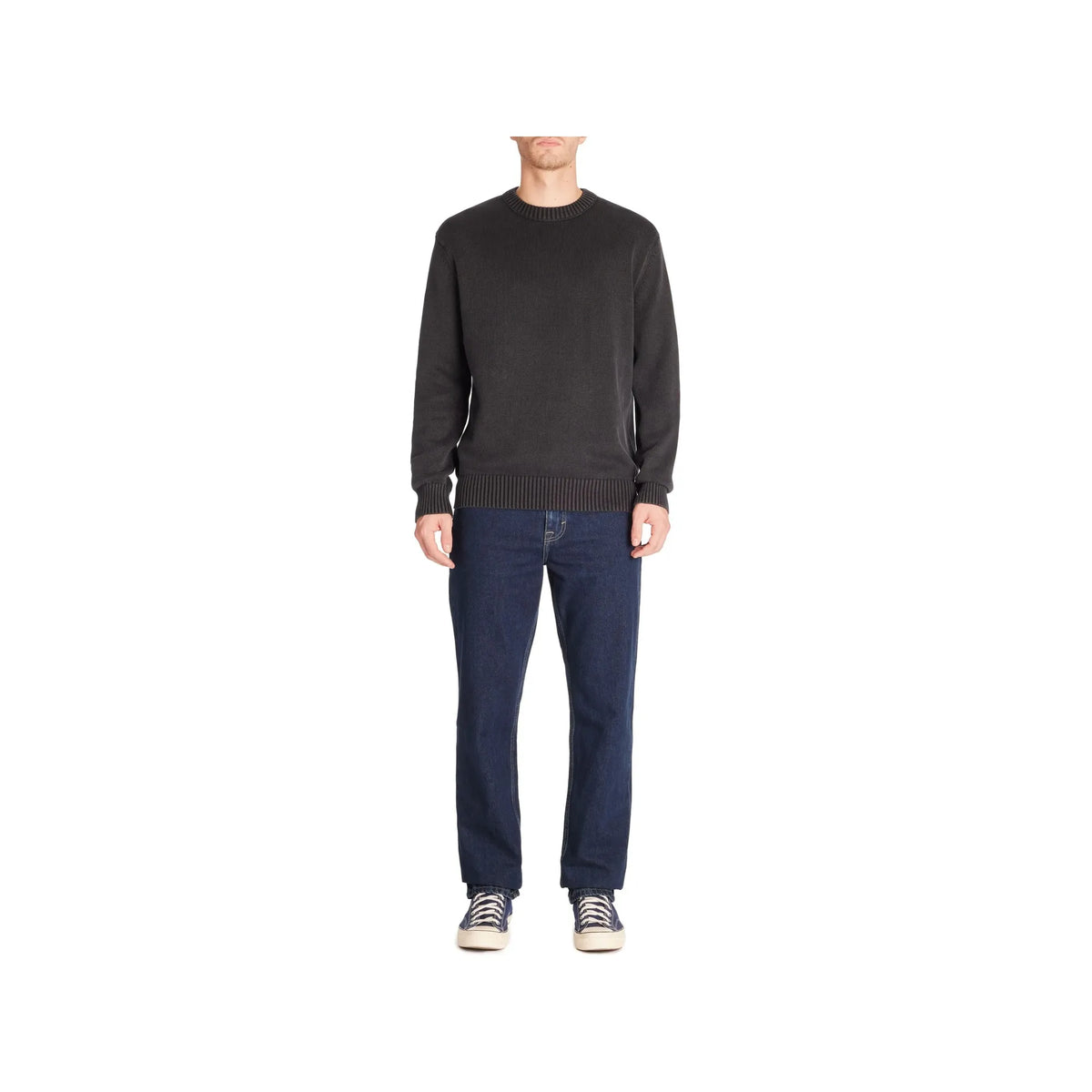 Loose Jeans 100% Cotton - Dark Blue