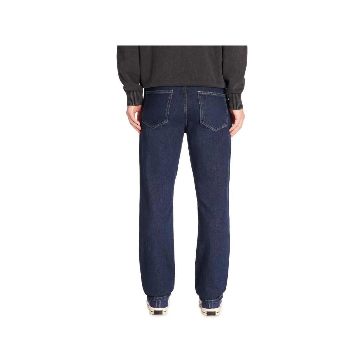 Loose Jeans 100% Cotton - Dark Blue
