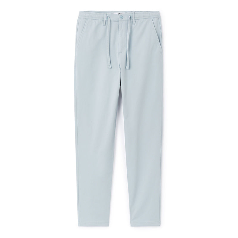100% Stretch Cotton Slim Chinos - Light Blue