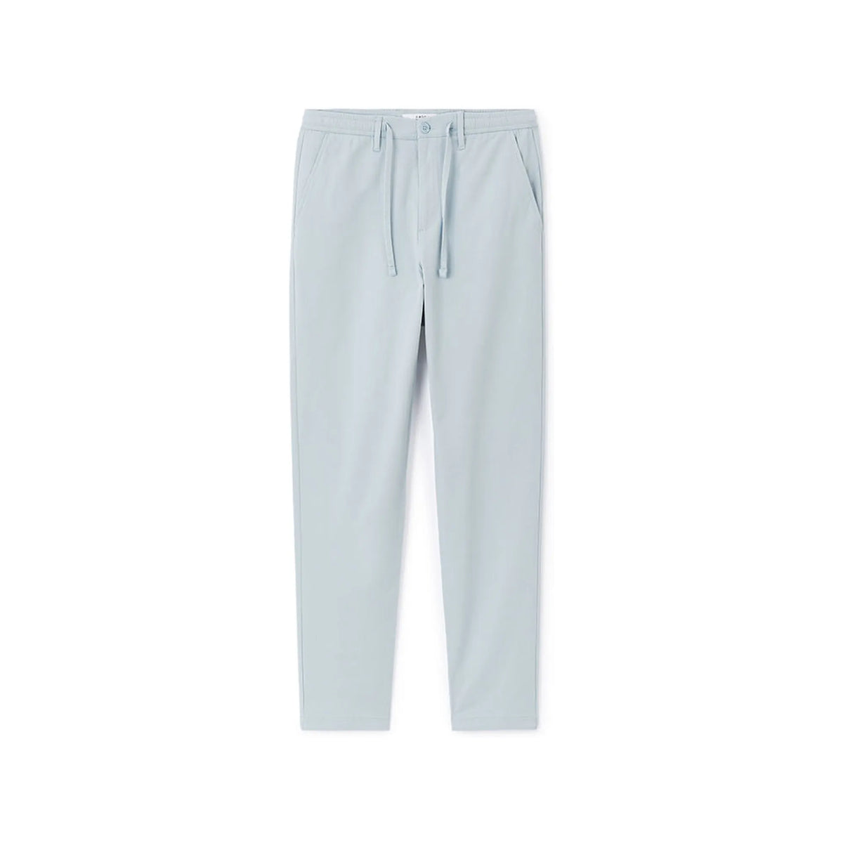 100% Stretch Cotton Slim Chinos - Light Blue