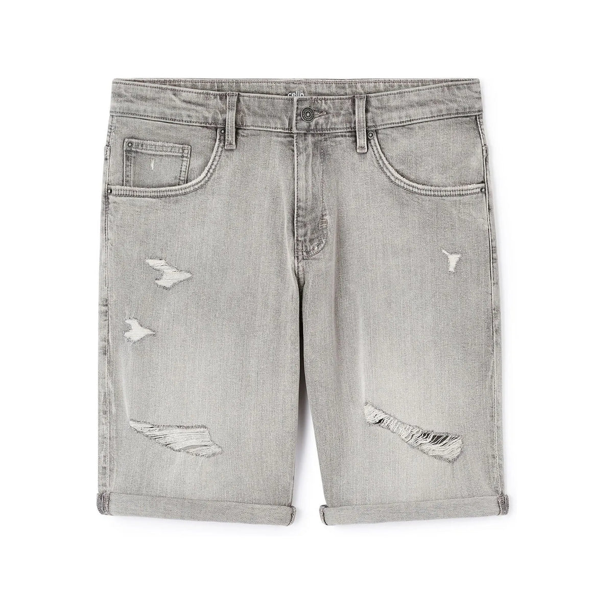 Denim Short Ligth Grey