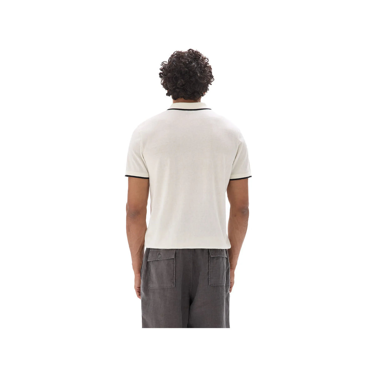 Regular-Fit Fancy Jersey Polo Shirt