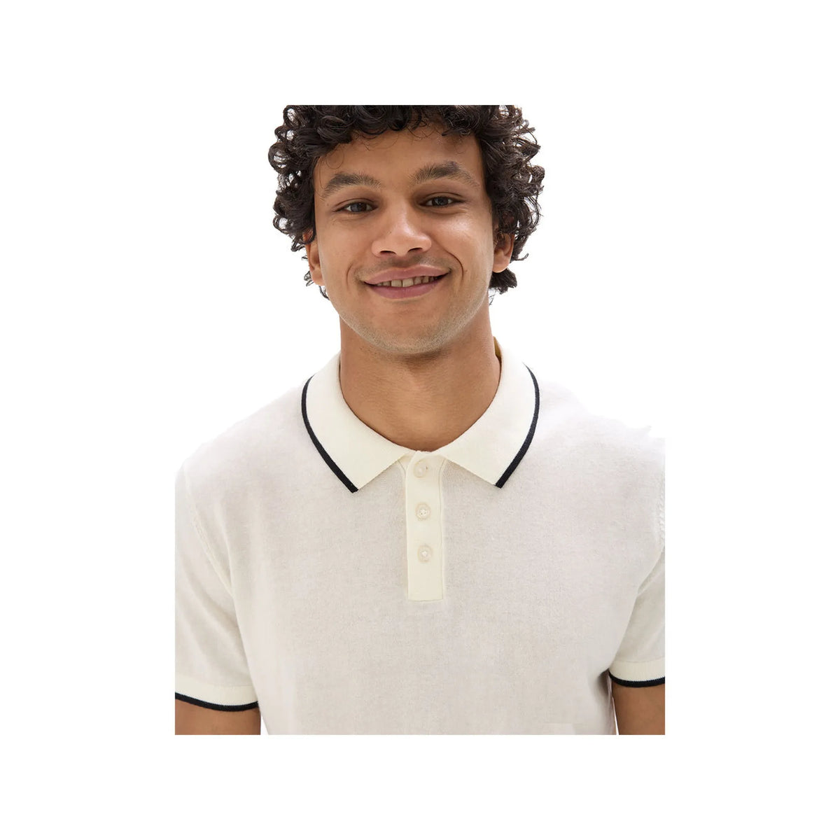 Regular-Fit Fancy Jersey Polo Shirt