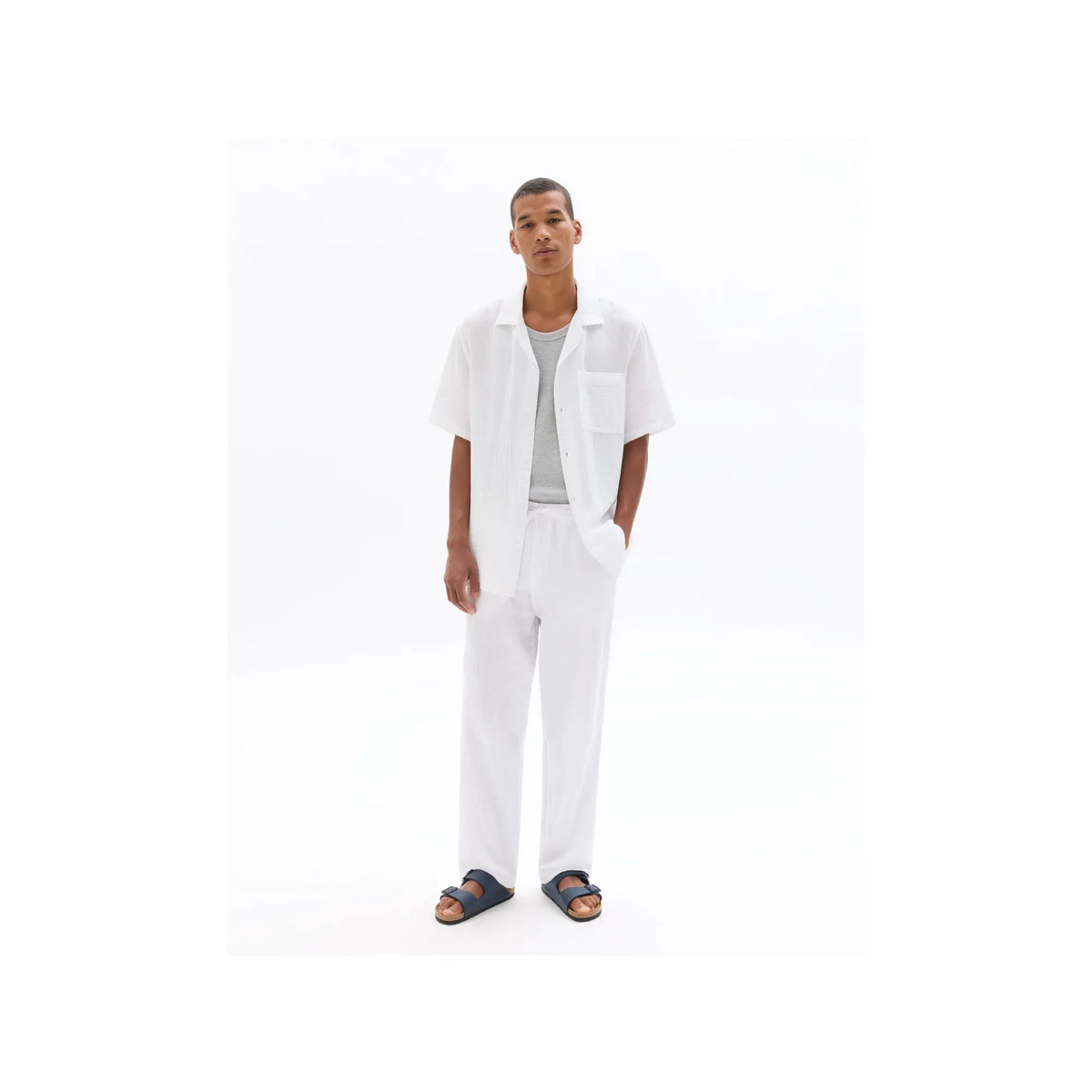 Relaxed Pants 100% Cotton Gauze