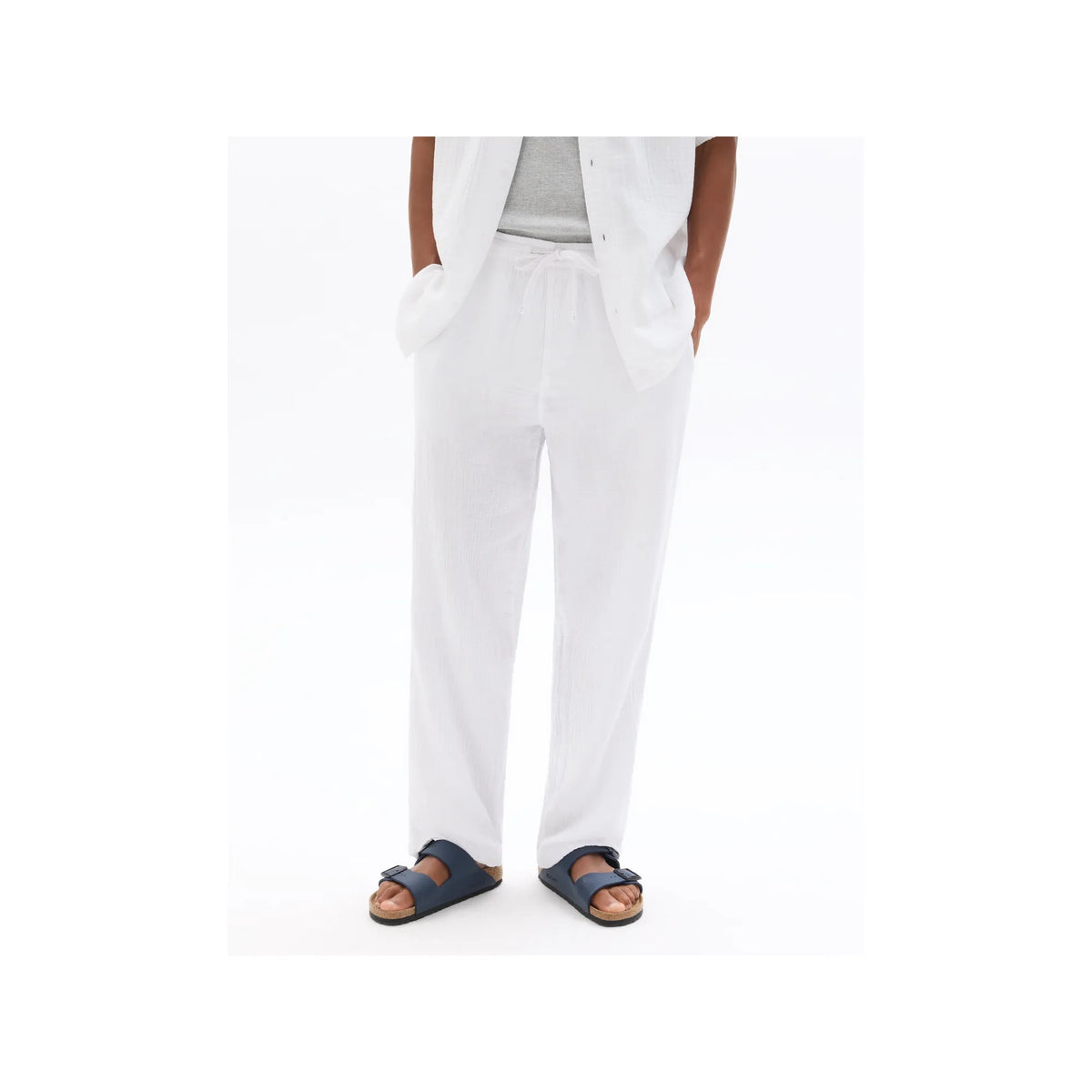 Relaxed Pants 100% Cotton Gauze