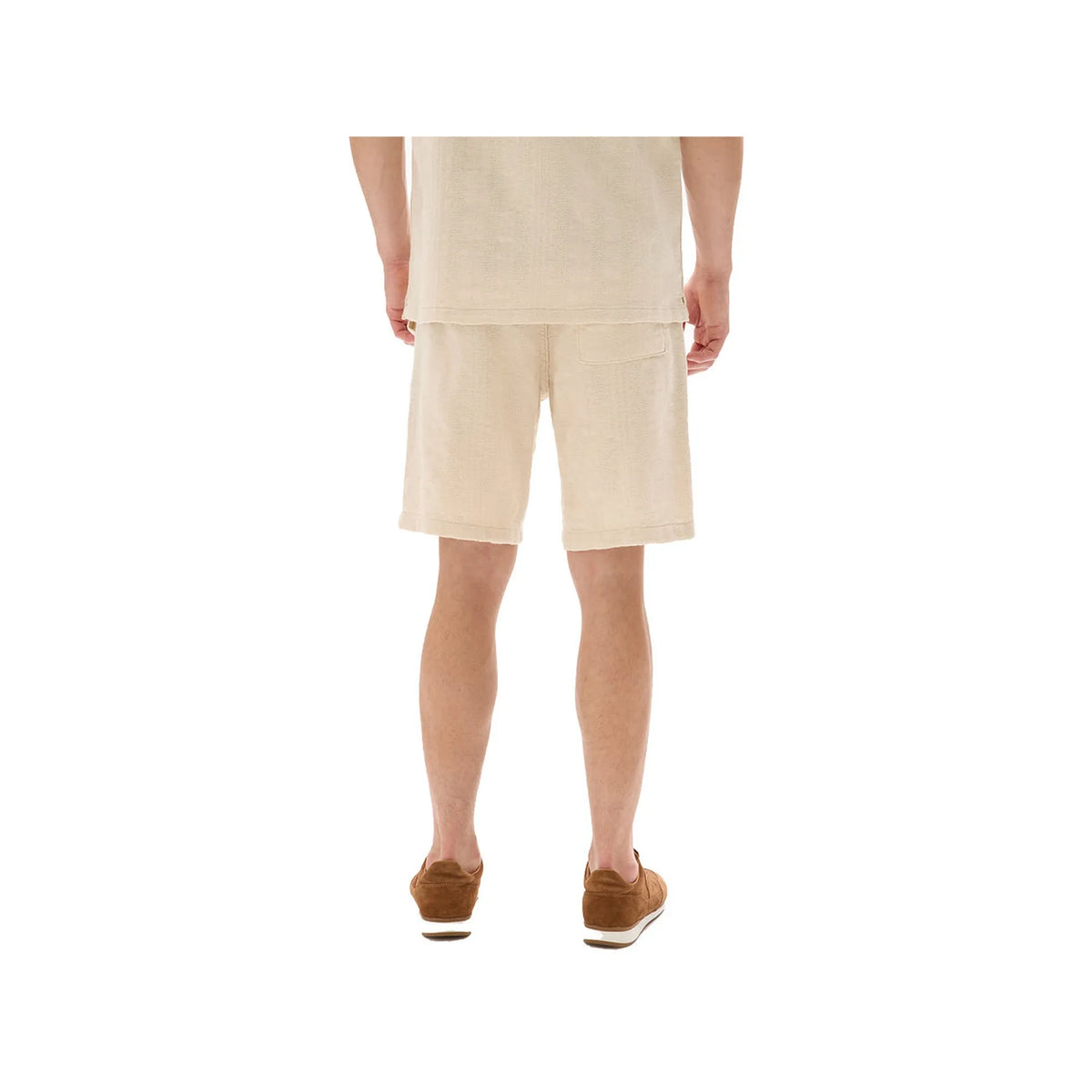Striped Jacquard Bermuda Shorts