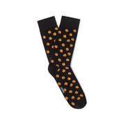 Pumpkin-Print Socks