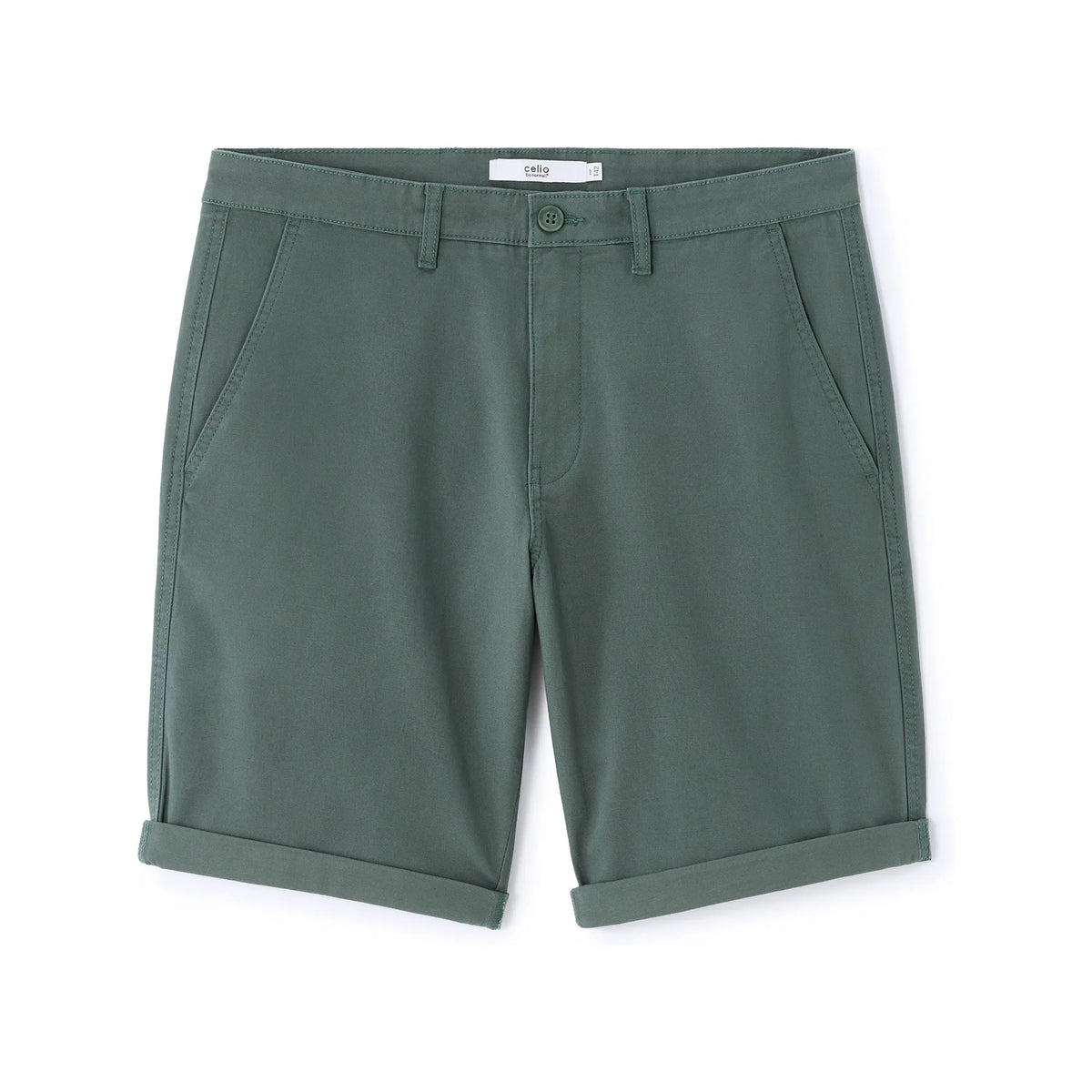 Stretch Cotton Chino Bermuda Shorts