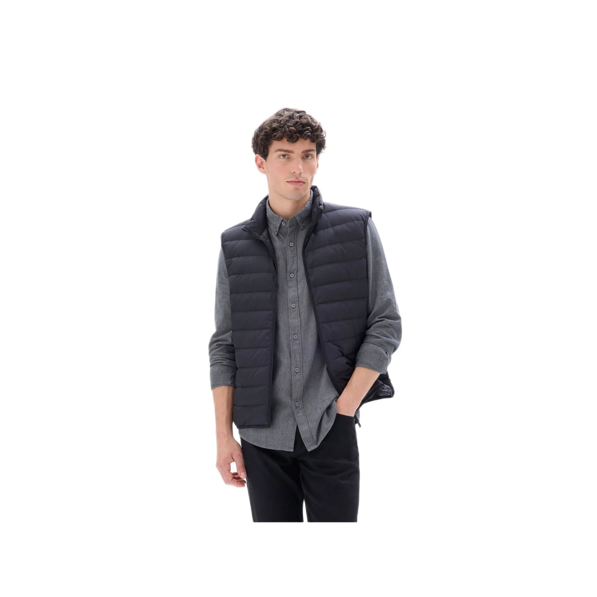 Down Sleeveless Puffer