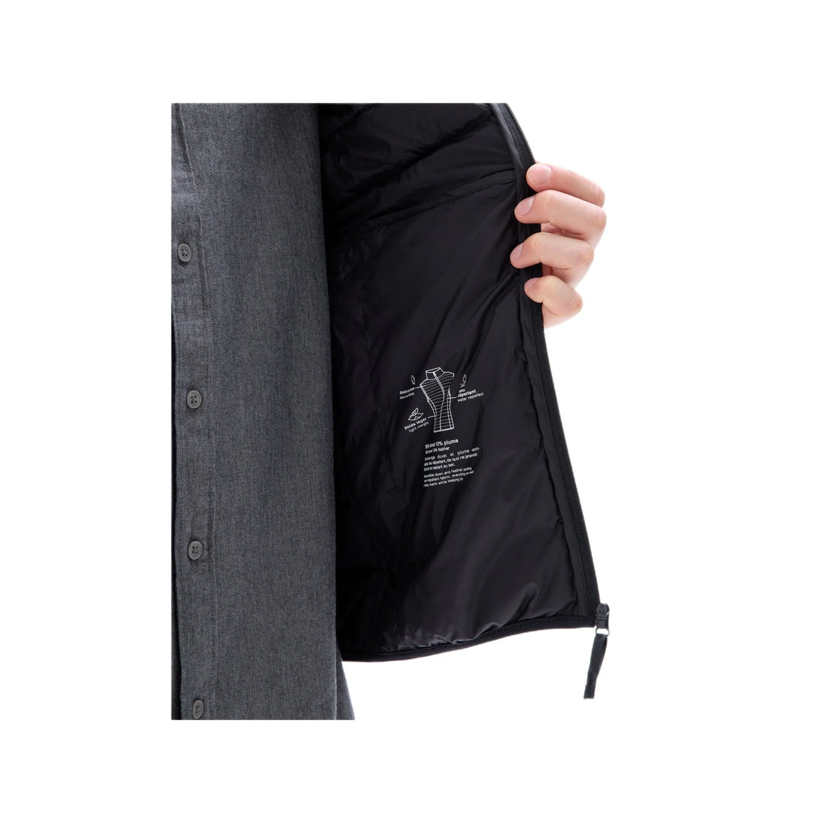 Down Sleeveless Puffer