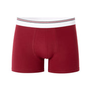 Stretch Boxer With Contrast Waistband Red