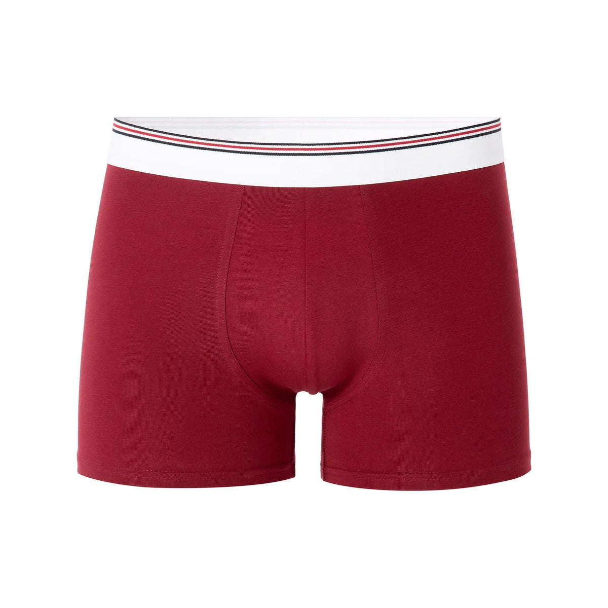 Stretch Boxer With Contrast Waistband Red