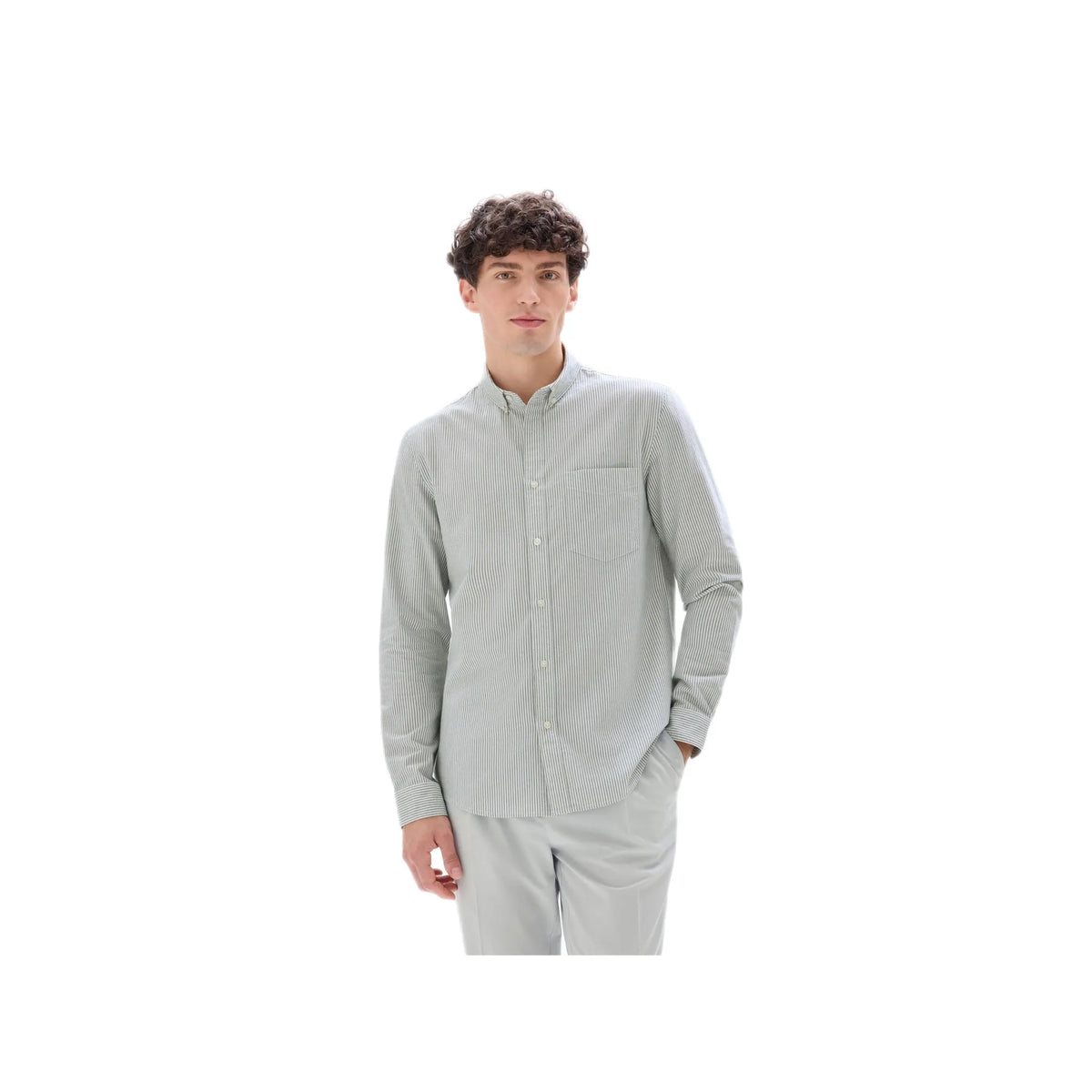 Regular Oxford Striped Shirt
