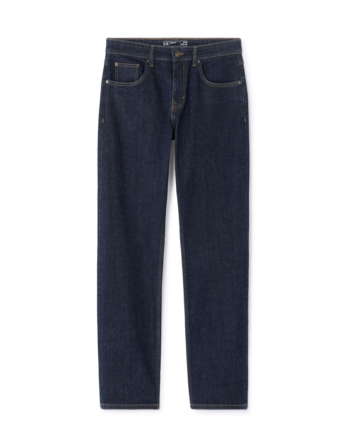 C.5 Regular Stretch Jeans 3 Lengths Raw