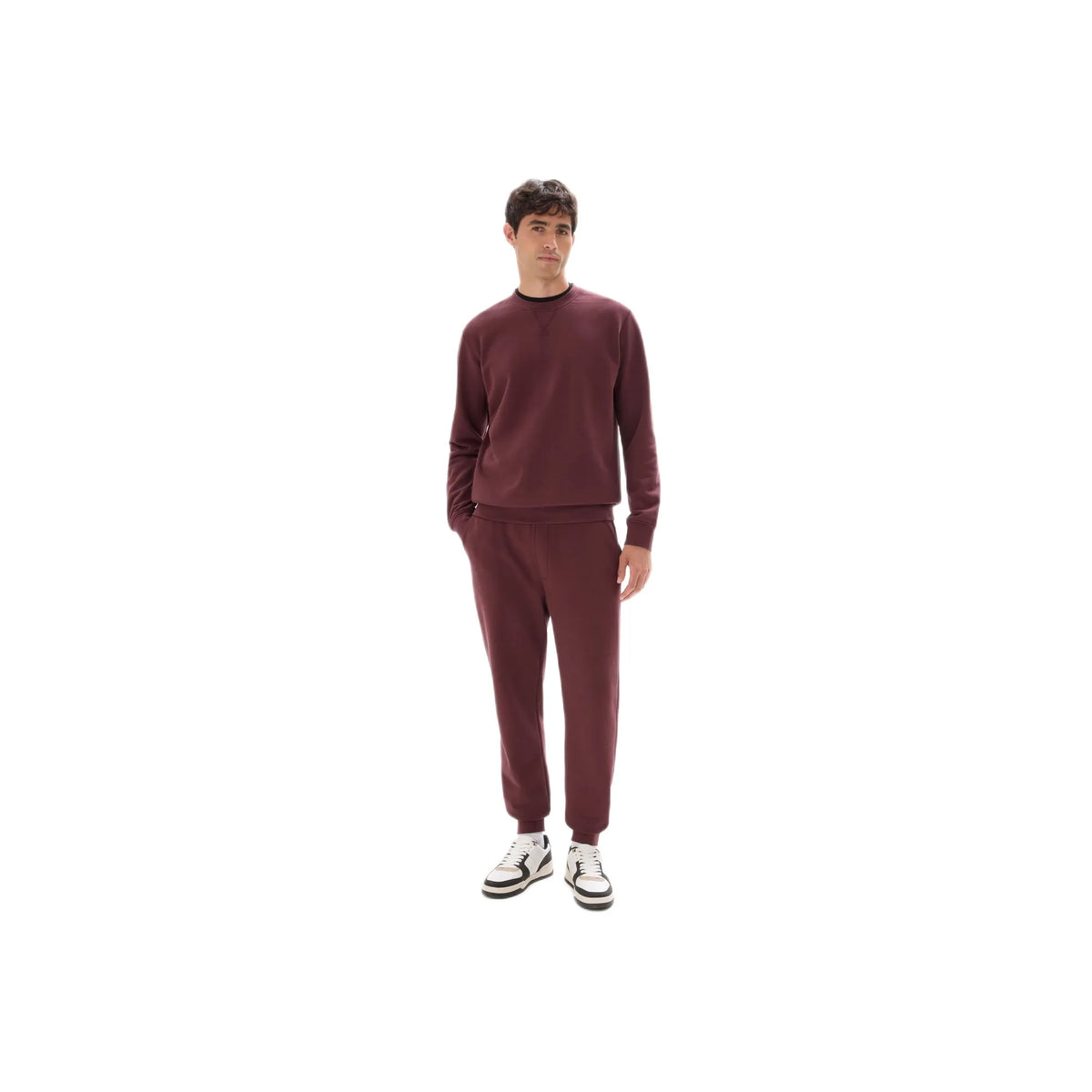 Regular Jogger Pants Raisin