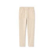 Light Beige All-Day Slim Stretch Ankle-Length Pants