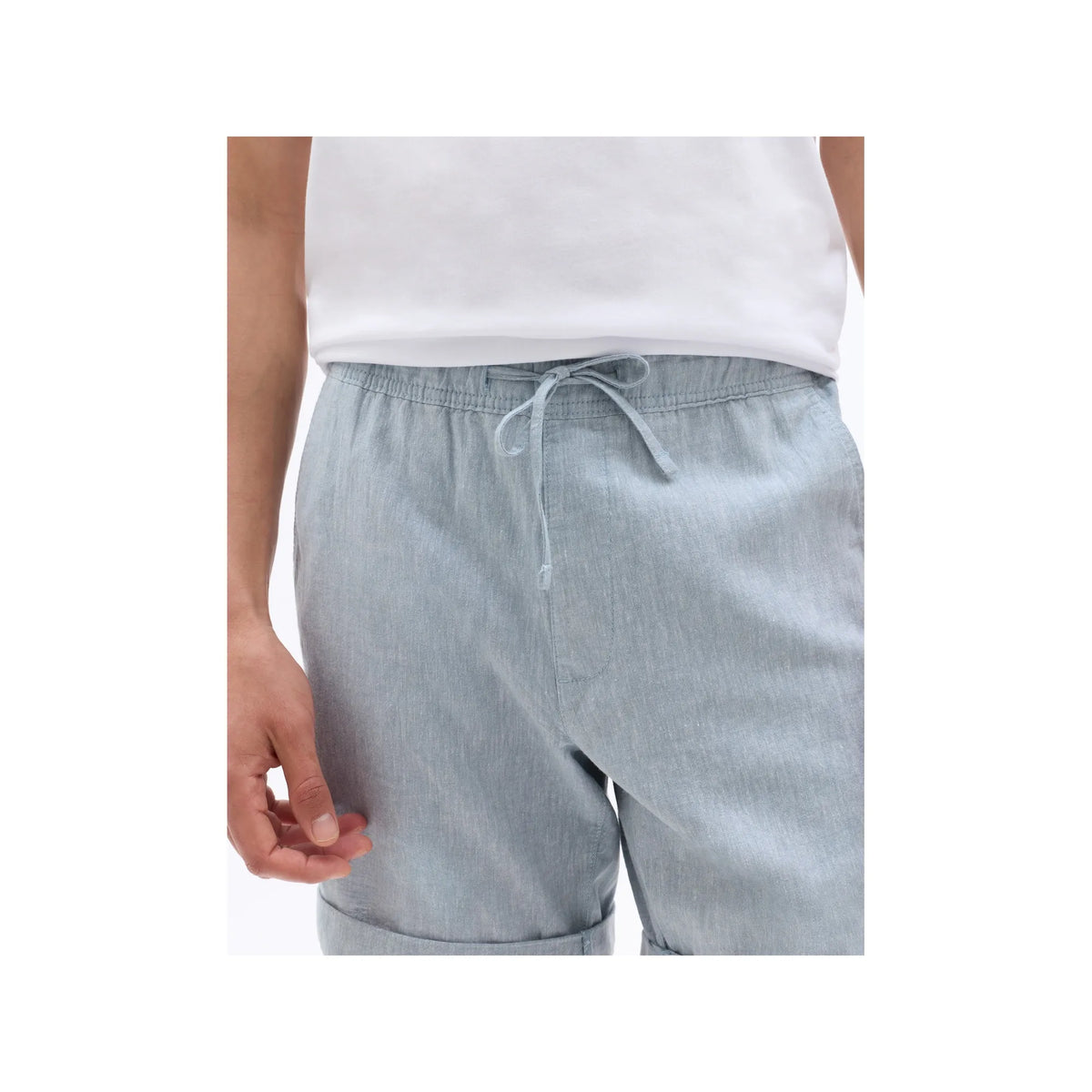 Linen And Cotton Bermuda