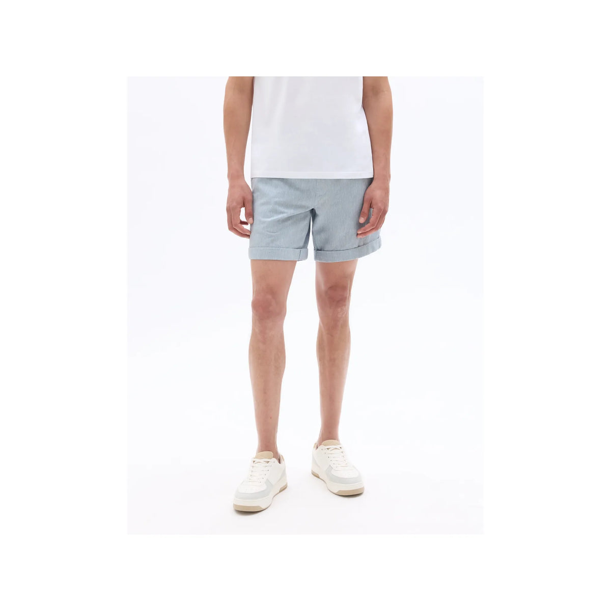 Linen And Cotton Bermuda