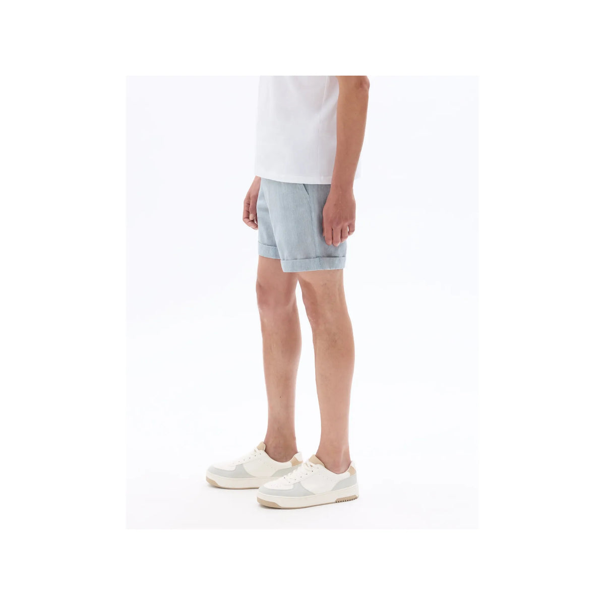 Linen And Cotton Bermuda