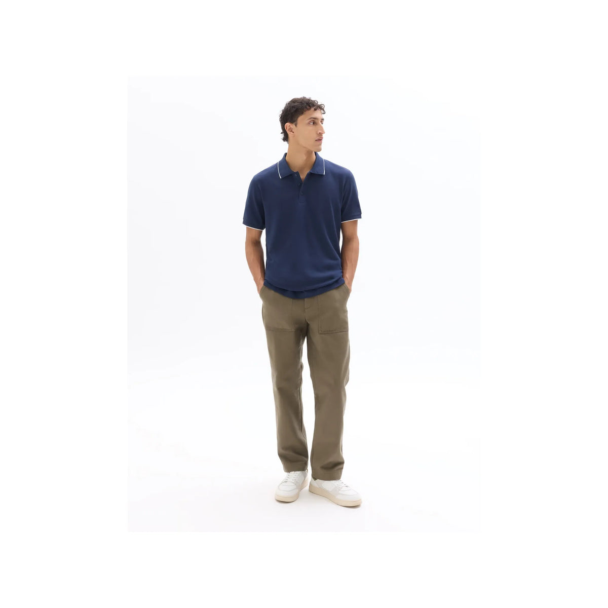Regular Fit 100% Cotton Piqu?© Polo Shirt