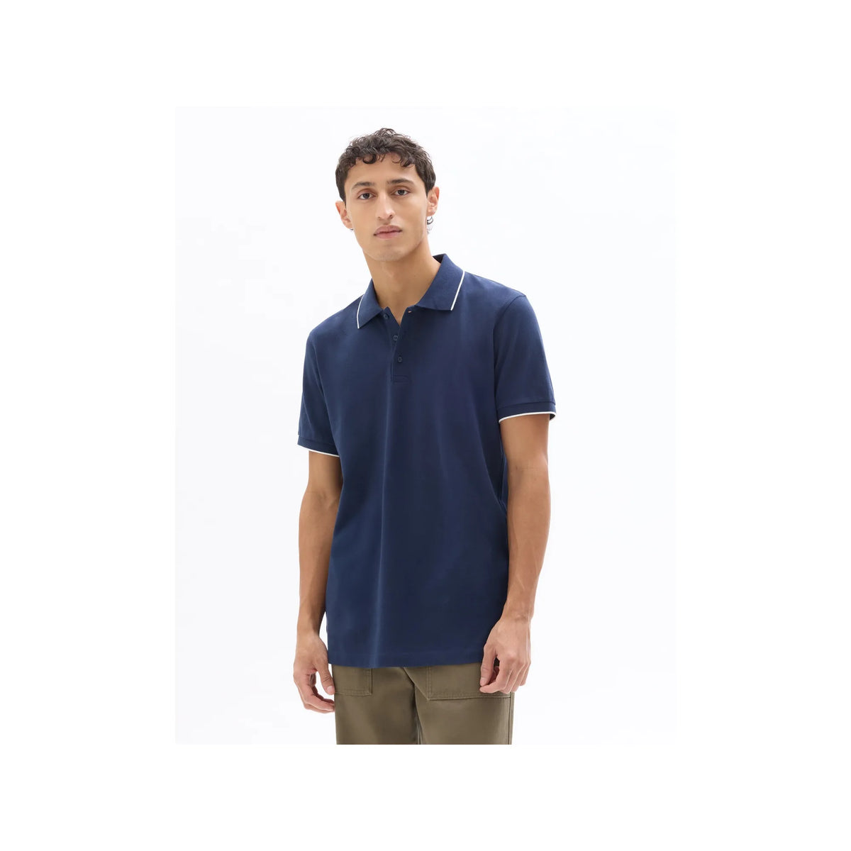 Regular Fit 100% Cotton Piqu?© Polo Shirt